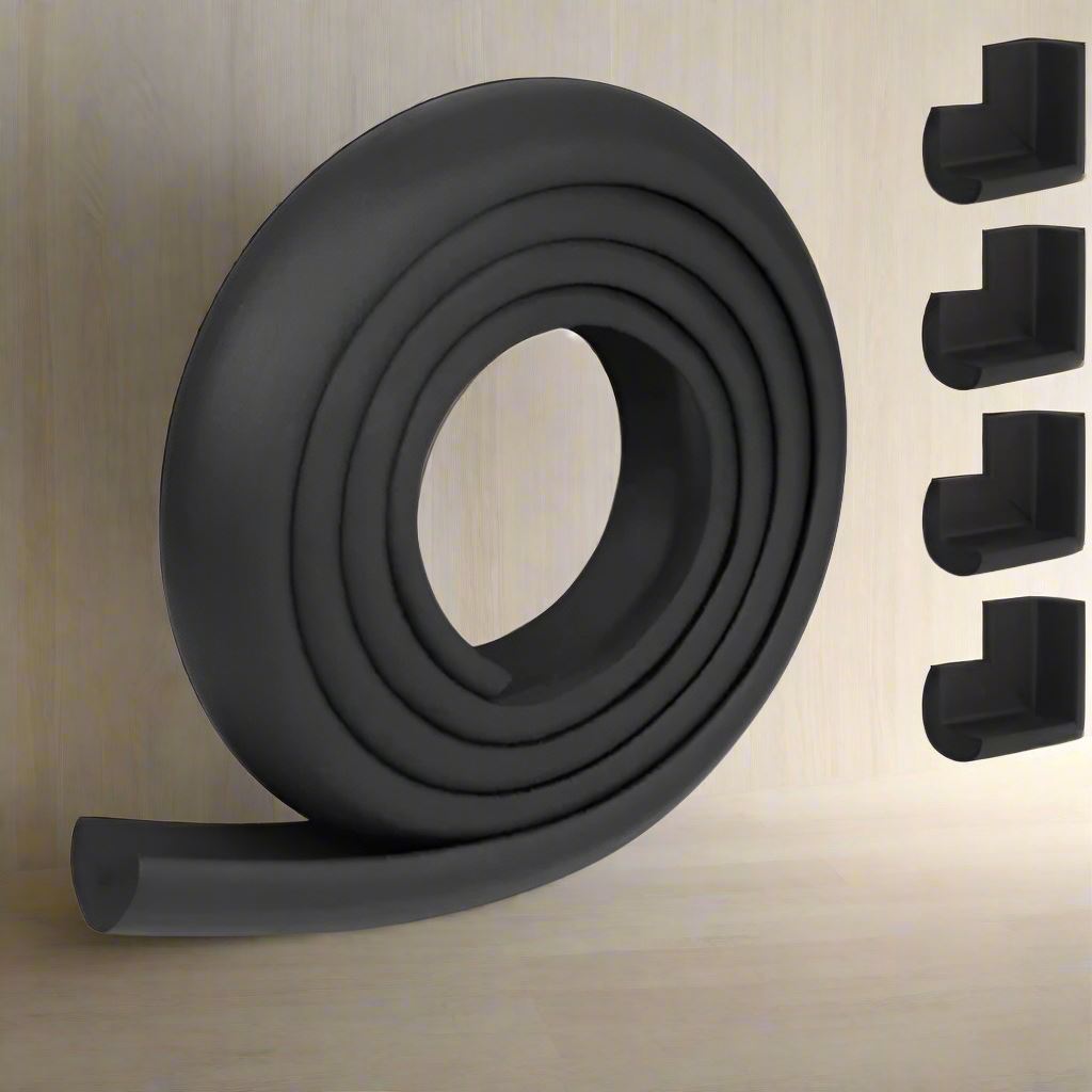 Protecteur de Coin de Table - BabySafetyCornerProtector™ - Noir